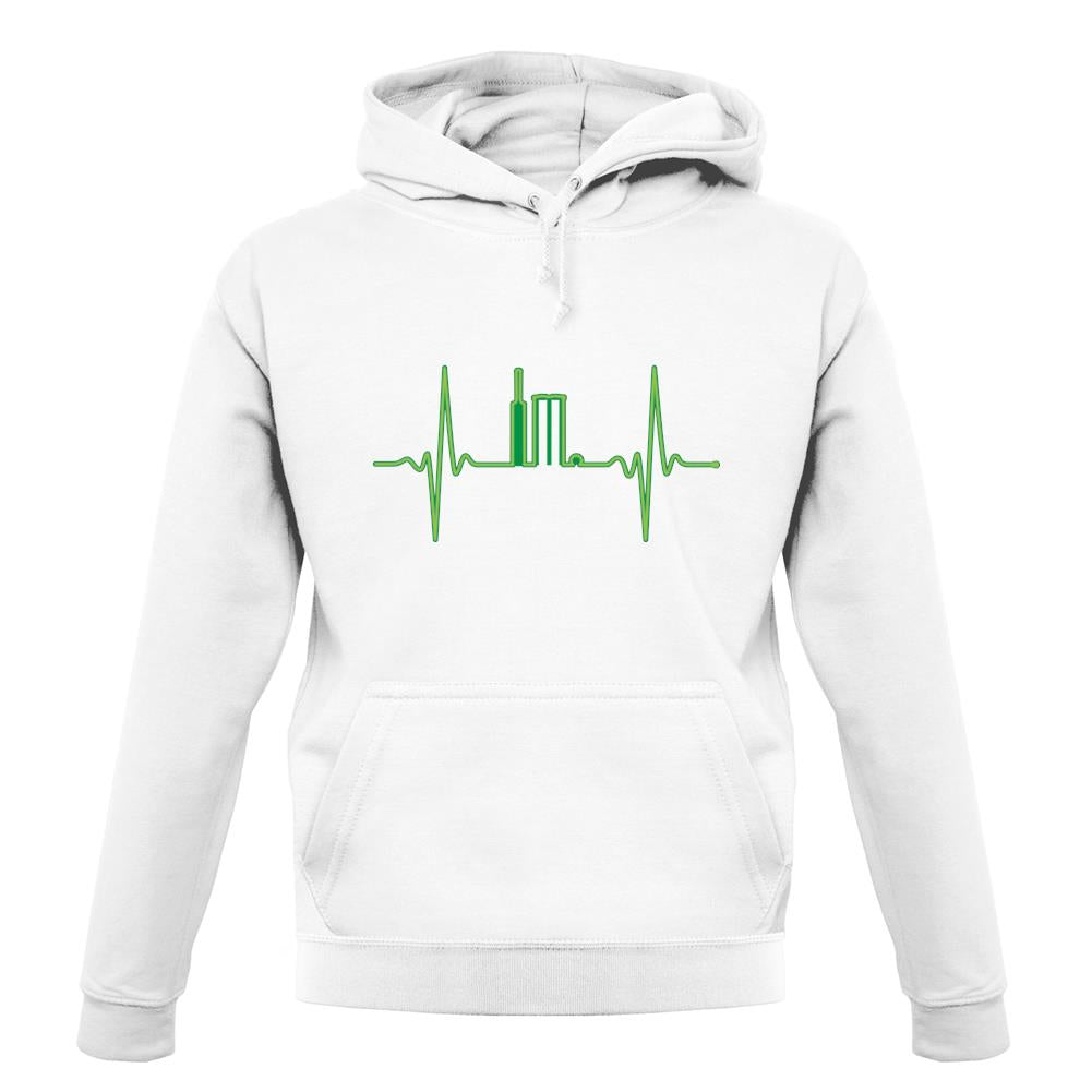 Heartbeat Cricket unisex hoodie Heartbeat Cricket unisex hoodie