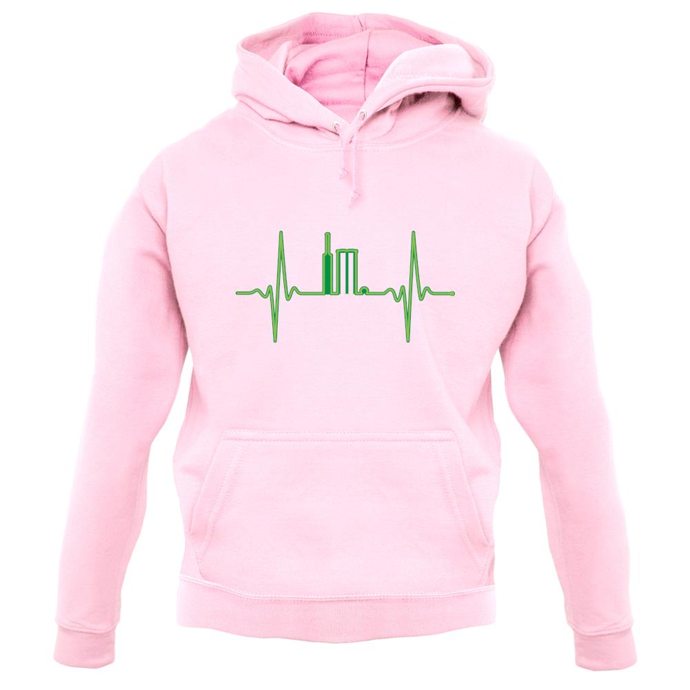 Heartbeat Cricket unisex hoodie Heartbeat Cricket unisex hoodie
