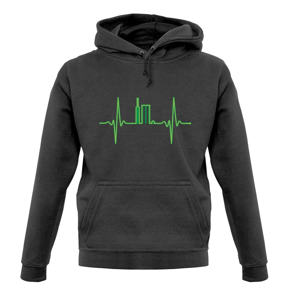 Heartbeat Cricket unisex hoodie Heartbeat Cricket unisex hoodie