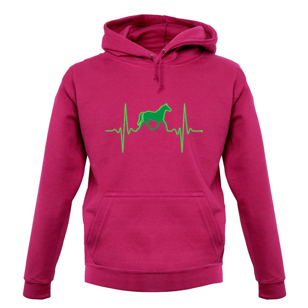 Heartbeat Horse unisex hoodie Heartbeat Horse unisex hoodie