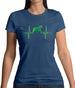 Heartbeat Horse Womens T-Shirt Heartbeat Horse Womens T-Shirt