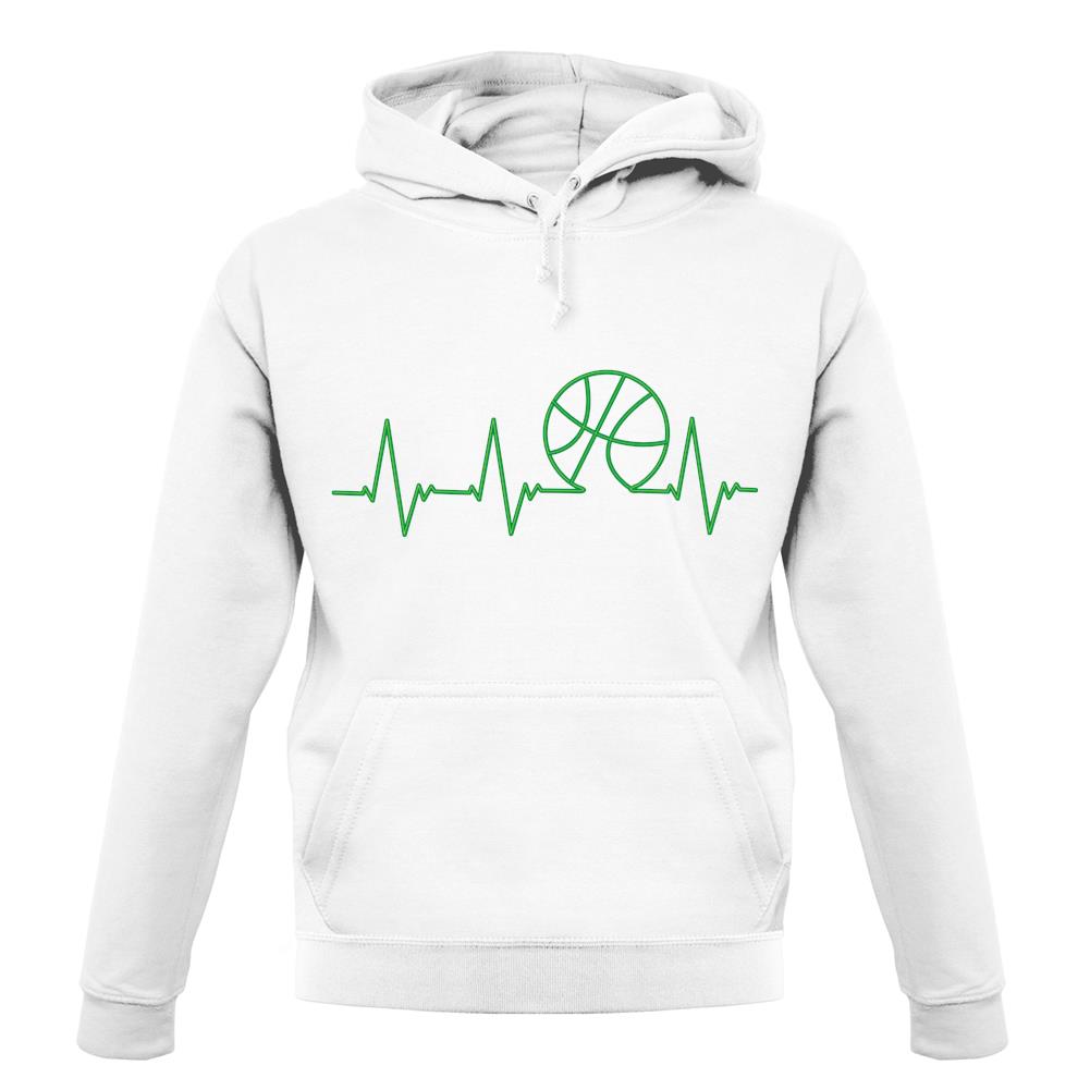 Basketball Heartbeat unisex hoodie Basketball Heartbeat unisex hoodie