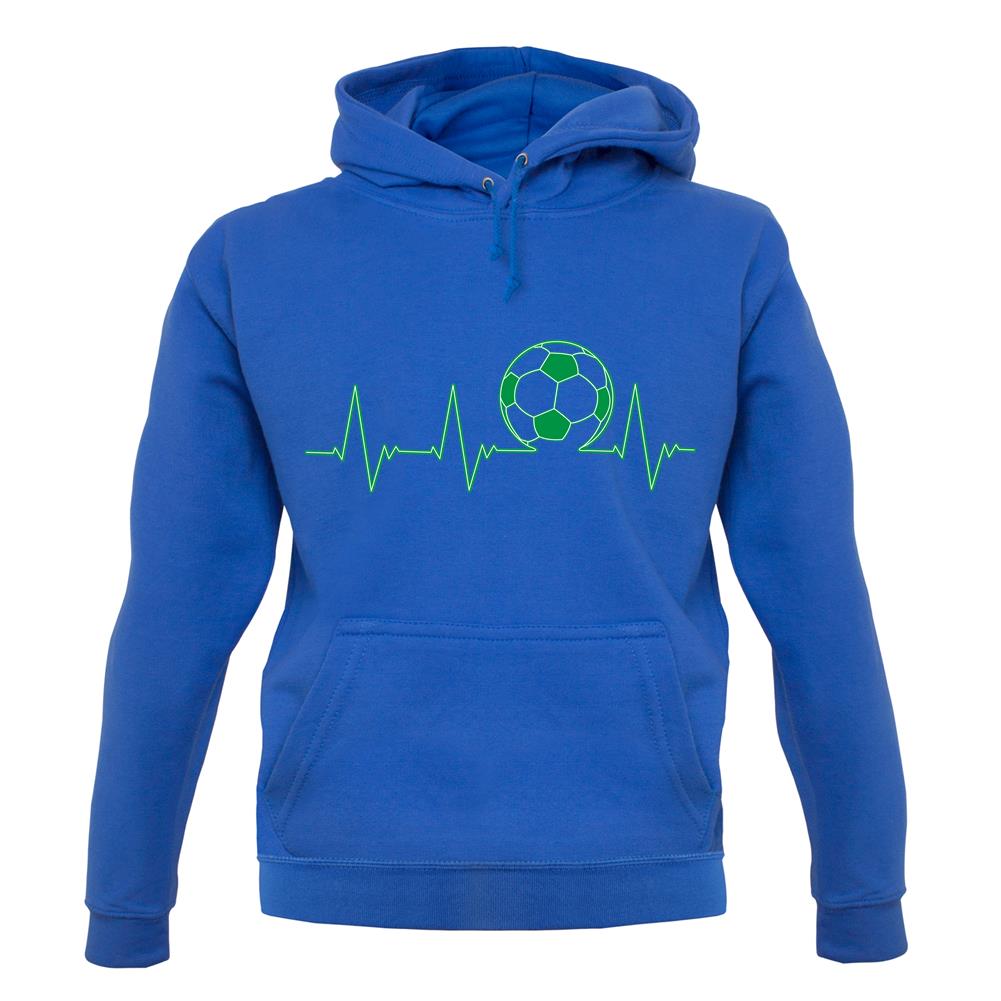 Football Heartbeat unisex hoodie Football Heartbeat unisex hoodie