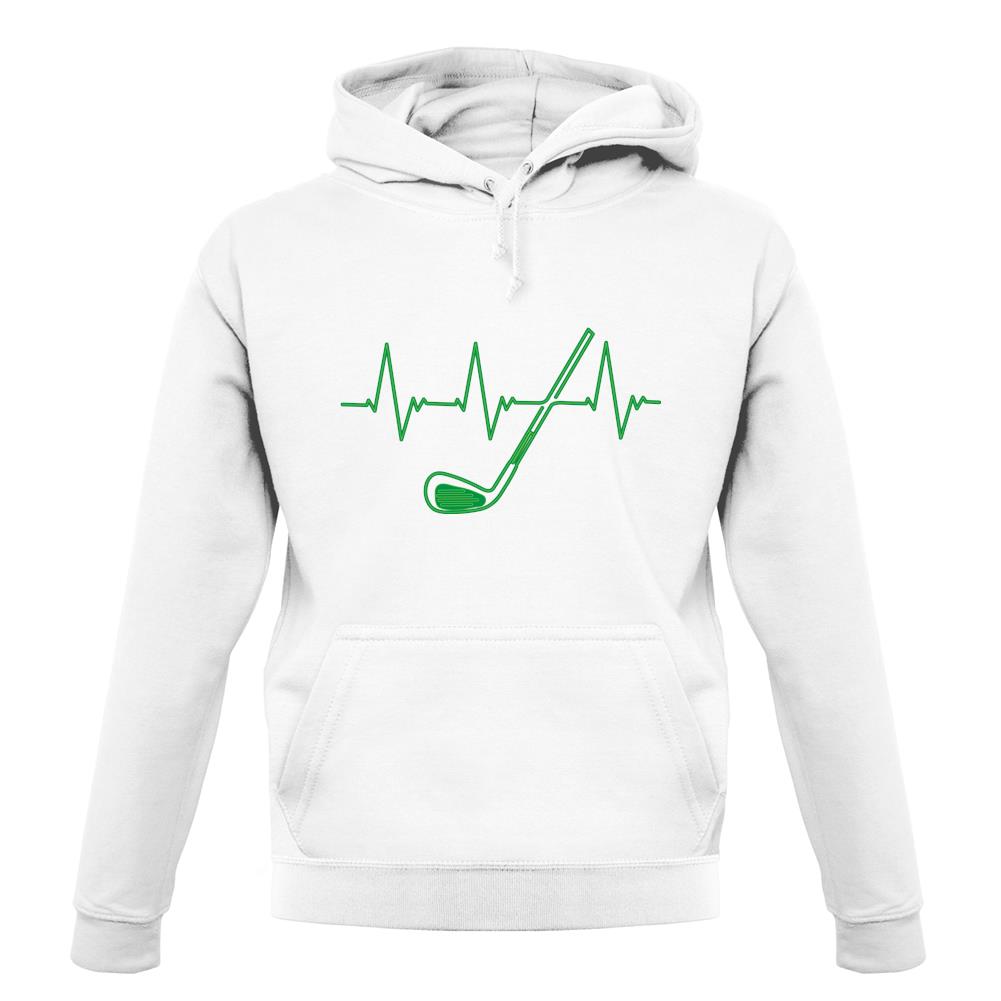 Golf Heartbeat unisex hoodie Golf Heartbeat unisex hoodie