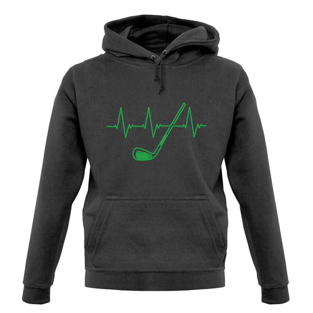 Golf Heartbeat unisex hoodie Golf Heartbeat unisex hoodie