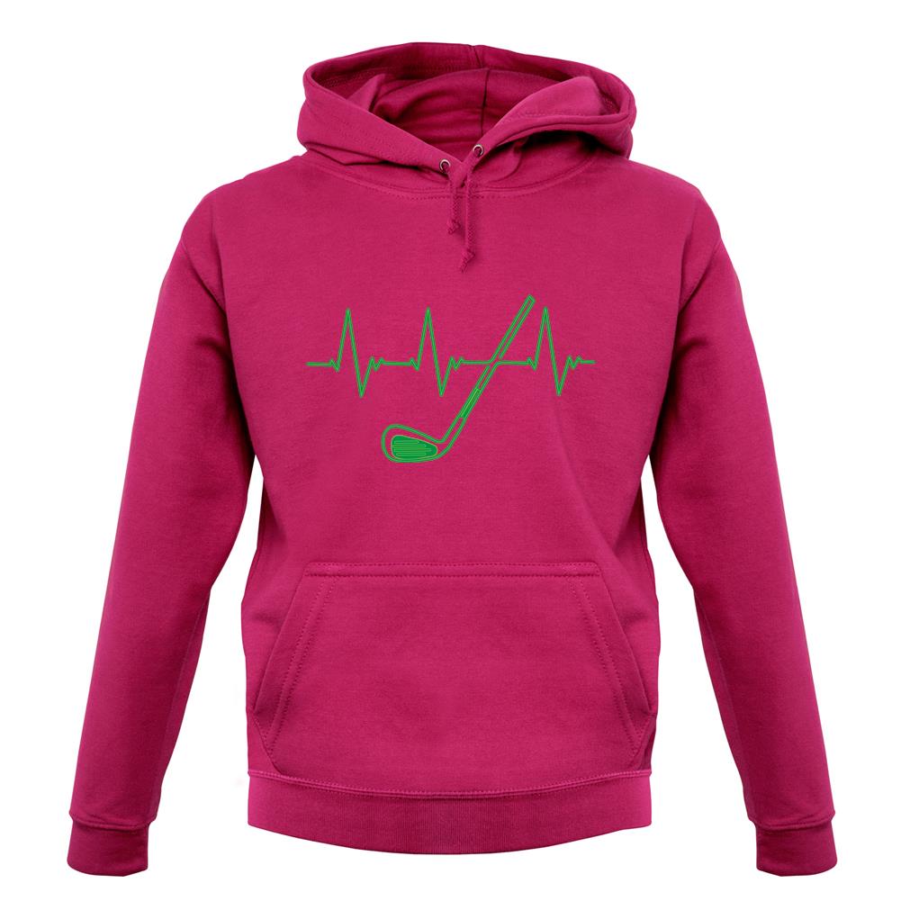 Golf Heartbeat unisex hoodie Golf Heartbeat unisex hoodie
