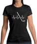 Heart Beat - Ice Hockey Womens T-Shirt Heart Beat - Ice Hockey Womens T-Shirt