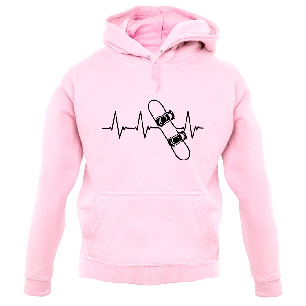 Heart Beat - Snowboarding unisex hoodie Heart Beat - Snowboarding unisex hoodie