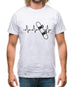 Heart Beat - Snowboarding Mens T-Shirt Heart Beat - Snowboarding Mens T-Shirt