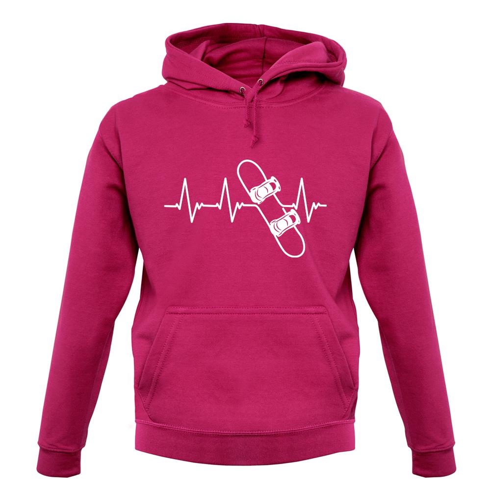 Heart Beat - Snowboarding unisex hoodie Heart Beat - Snowboarding unisex hoodie