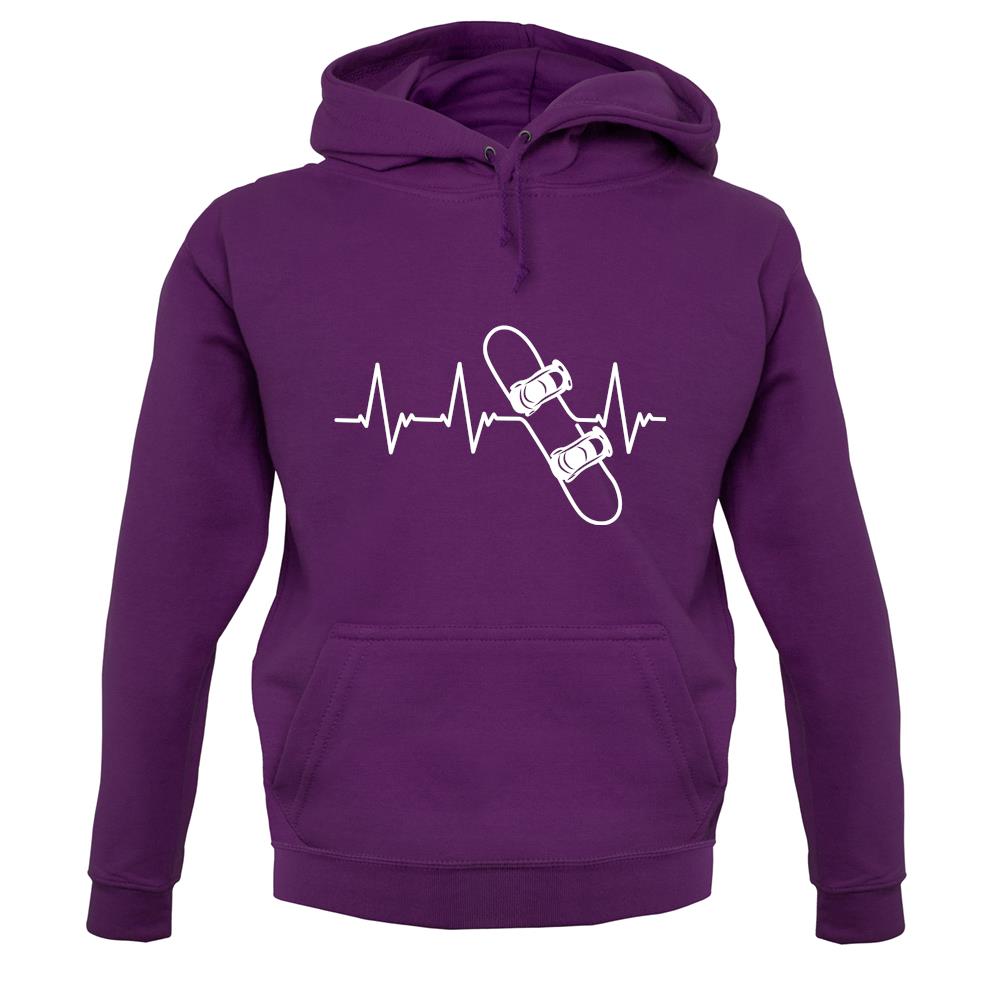 Heart Beat - Snowboarding unisex hoodie Heart Beat - Snowboarding unisex hoodie