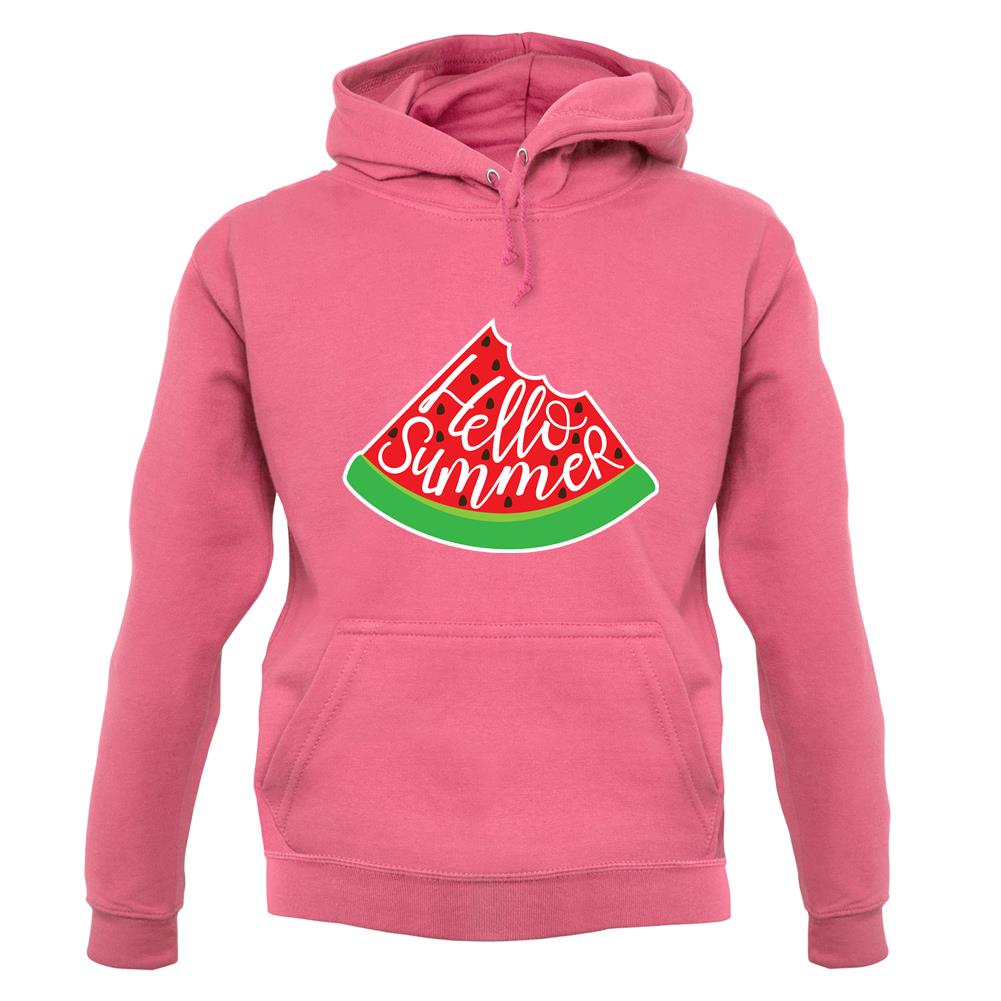 Hello Summer Watermelon unisex hoodie Hello Summer Watermelon unisex hoodie