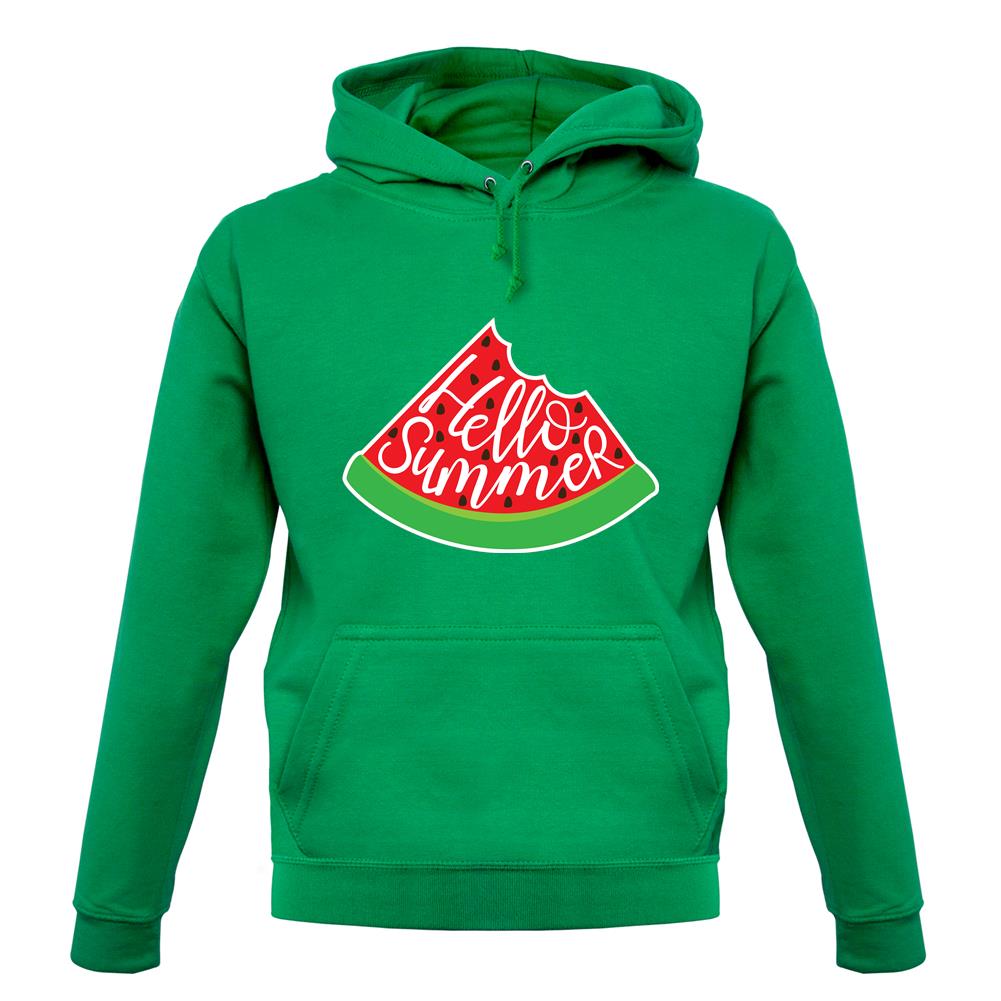 Hello Summer Watermelon unisex hoodie Hello Summer Watermelon unisex hoodie