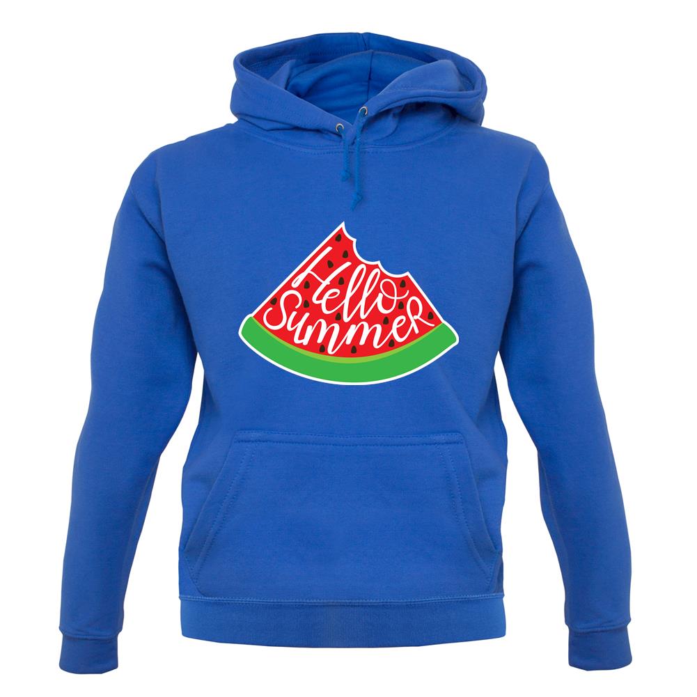 Hello Summer Watermelon unisex hoodie Hello Summer Watermelon unisex hoodie