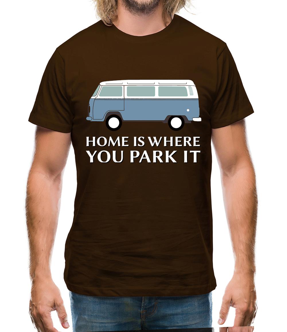 Home Is Where You Park It Mens T-Shirt Home Is Where You Park It Mens T-Shirt