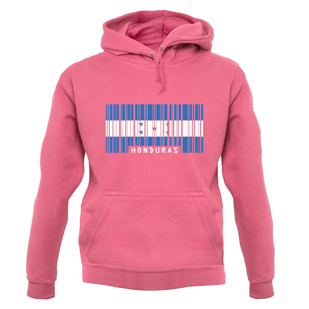 Honduras Barcode Style Flag unisex hoodie Honduras Barcode Style Flag unisex hoodie