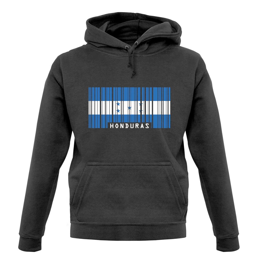 Honduras Barcode Style Flag unisex hoodie Honduras Barcode Style Flag unisex hoodie