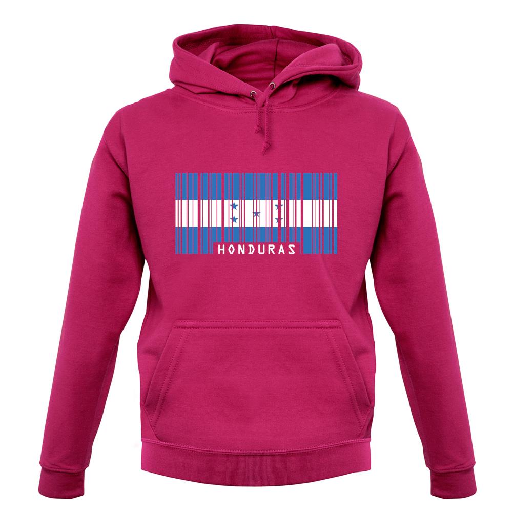 Honduras Barcode Style Flag unisex hoodie Honduras Barcode Style Flag unisex hoodie