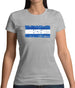 Honduras Grunge Style Flag Womens T-Shirt Honduras Grunge Style Flag Womens T-Shirt