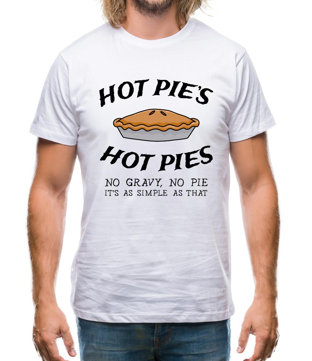 Hot Pies Hot Pies Mens T-Shirt Hot Pies Hot Pies Mens T-Shirt