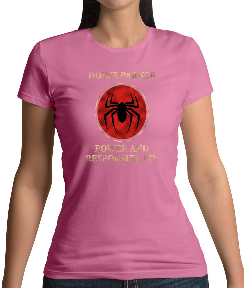 House Parker, Power And Responsibility Womens T-Shirt House Parker, Power And Responsibility Womens T-Shirt