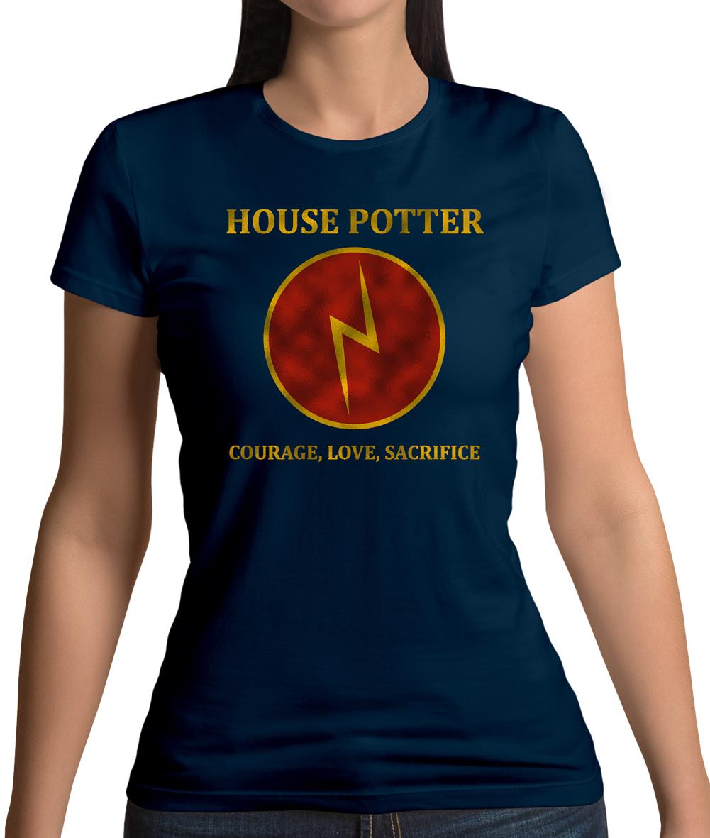 House Potter, Courage Love Sacrifice Womens T-Shirt House Potter, Courage Love Sacrifice Womens T-Shirt