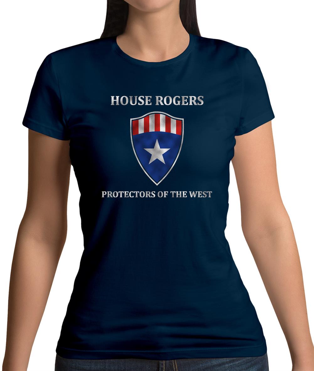House Rogers, Protectors Of The West Womens T-Shirt House Rogers, Protectors Of The West Womens T-Shirt