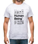 100% Organic Human Being Mens T-Shirt 100% Organic Human Being Mens T-Shirt