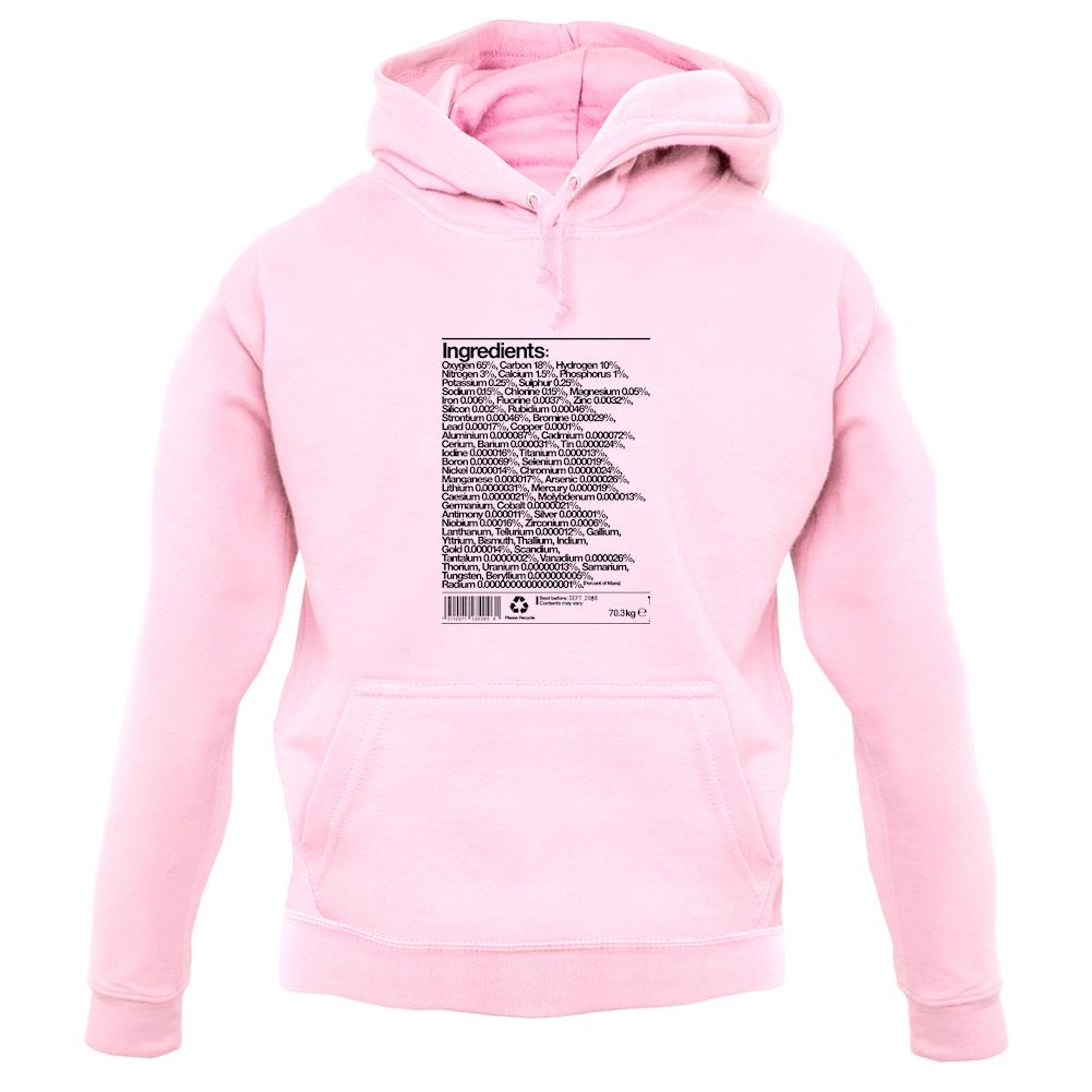 Human Ingredients Unisex Hoodie Human Ingredients Unisex Hoodie