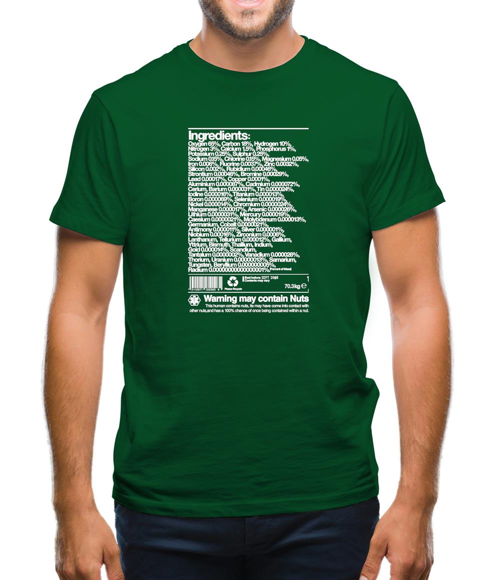 May Contain Nuts Mens T-Shirt May Contain Nuts Mens T-Shirt