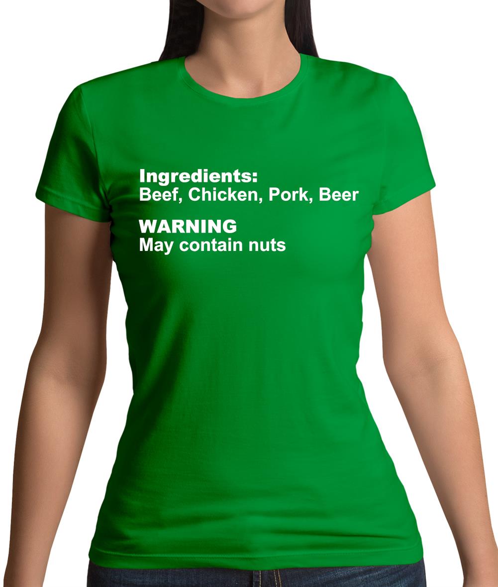 Human Ingredients Womens T-Shirt Human Ingredients Womens T-Shirt
