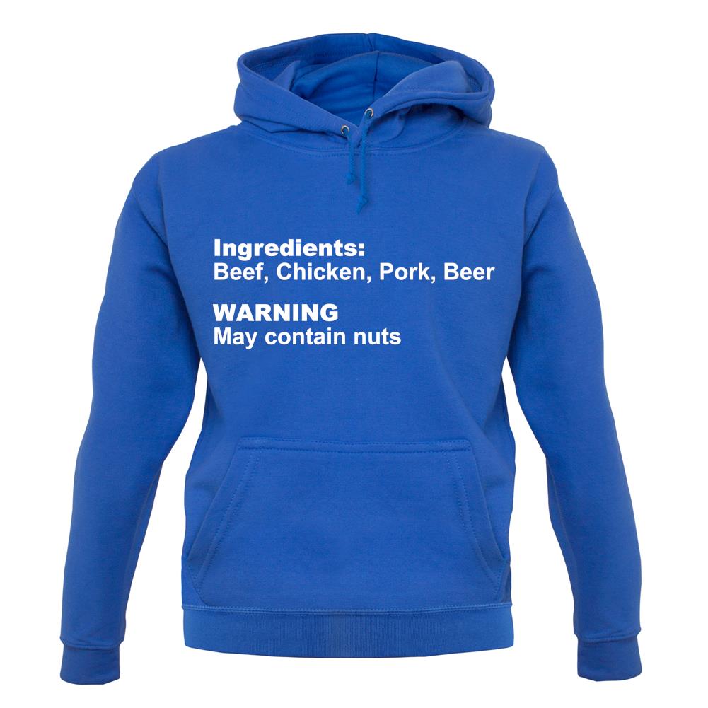 Human Ingredients May Contain Nuts unisex hoodie Human Ingredients May Contain Nuts unisex hoodie