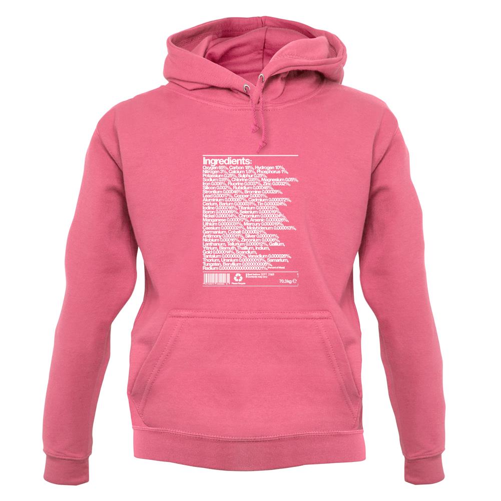 Human Ingredients Unisex Hoodie Human Ingredients Unisex Hoodie