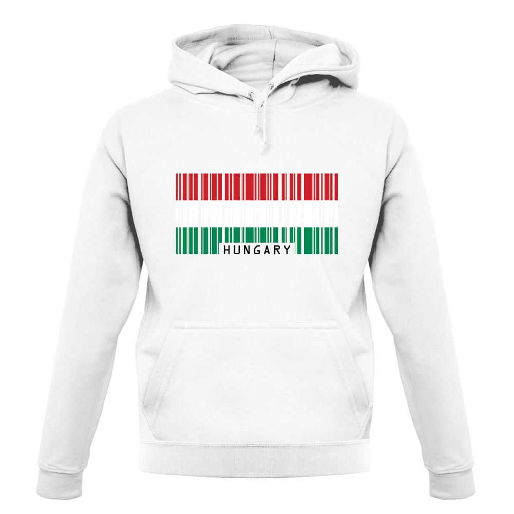 Hungary Barcode Style Flag unisex hoodie Hungary Barcode Style Flag unisex hoodie