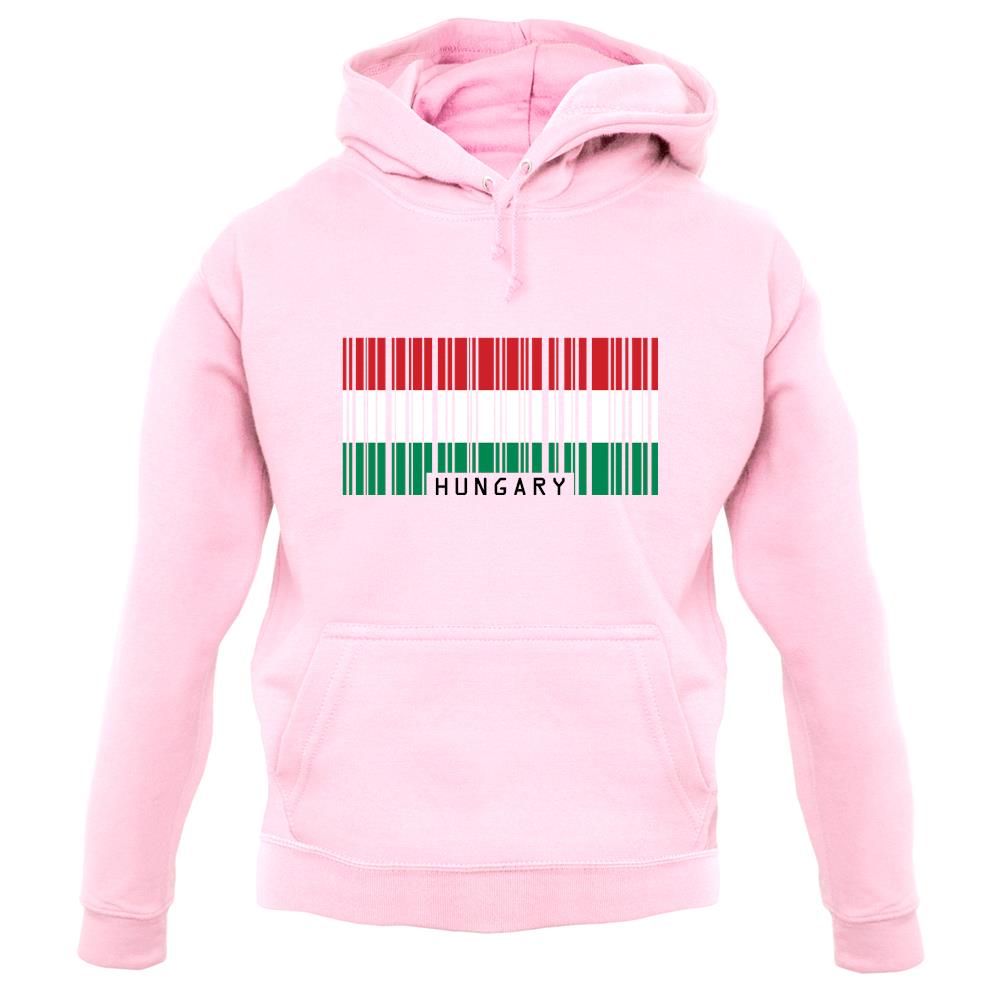 Hungary Barcode Style Flag unisex hoodie Hungary Barcode Style Flag unisex hoodie