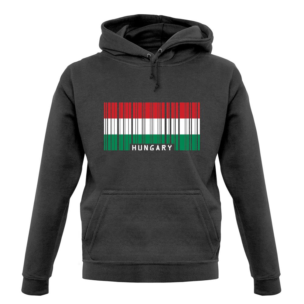 Hungary Barcode Style Flag unisex hoodie Hungary Barcode Style Flag unisex hoodie