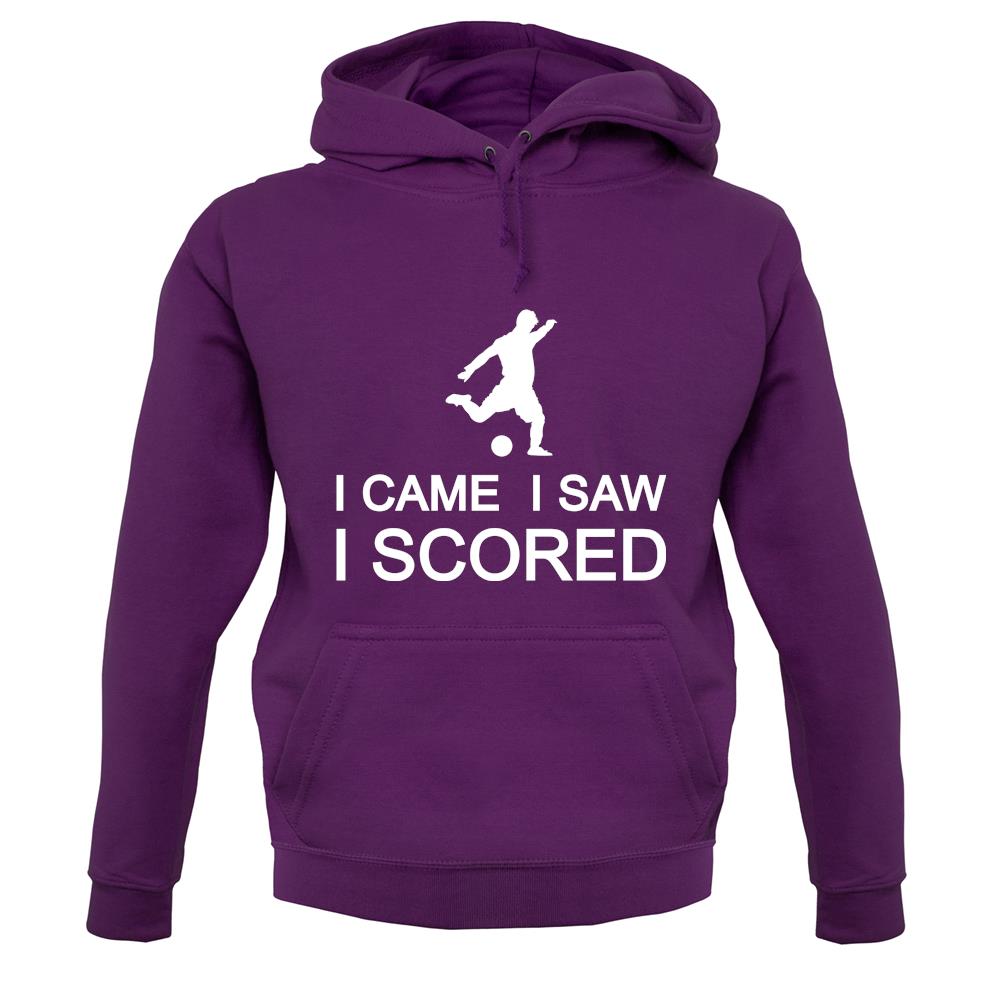 I Came I Saw I Scored unisex hoodie I Came I Saw I Scored unisex hoodie