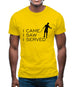 I Came I Saw I Served Mens T-Shirt I Came I Saw I Served Mens T-Shirt