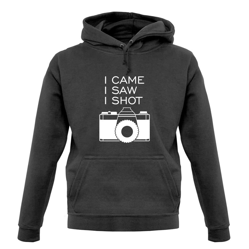 I Came I Saw I Shot unisex hoodie I Came I Saw I Shot unisex hoodie