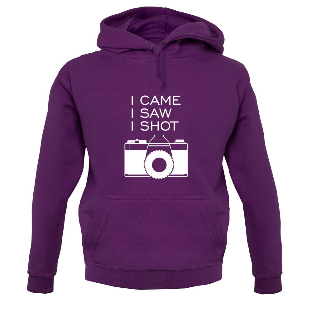 I Came I Saw I Shot unisex hoodie I Came I Saw I Shot unisex hoodie