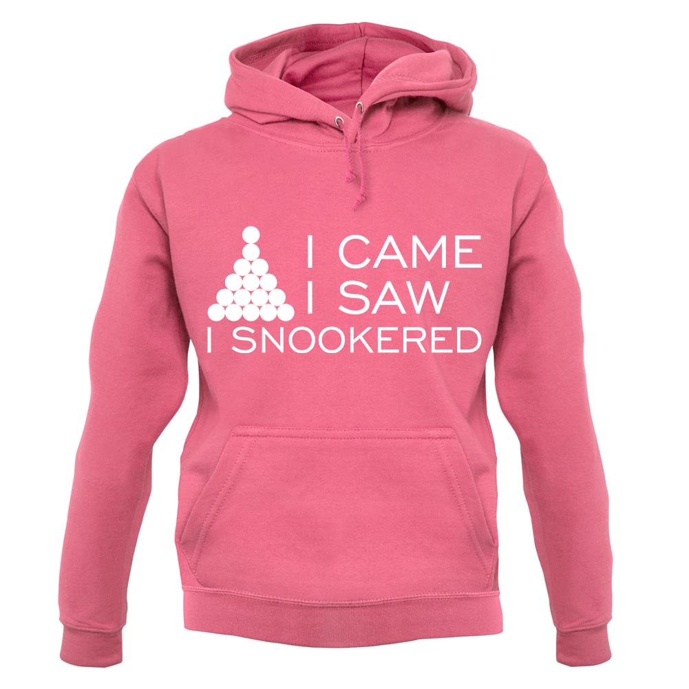 I Came I Saw I Snookered unisex hoodie I Came I Saw I Snookered unisex hoodie