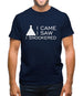I Came I Saw I Snookered Mens T-Shirt I Came I Saw I Snookered Mens T-Shirt