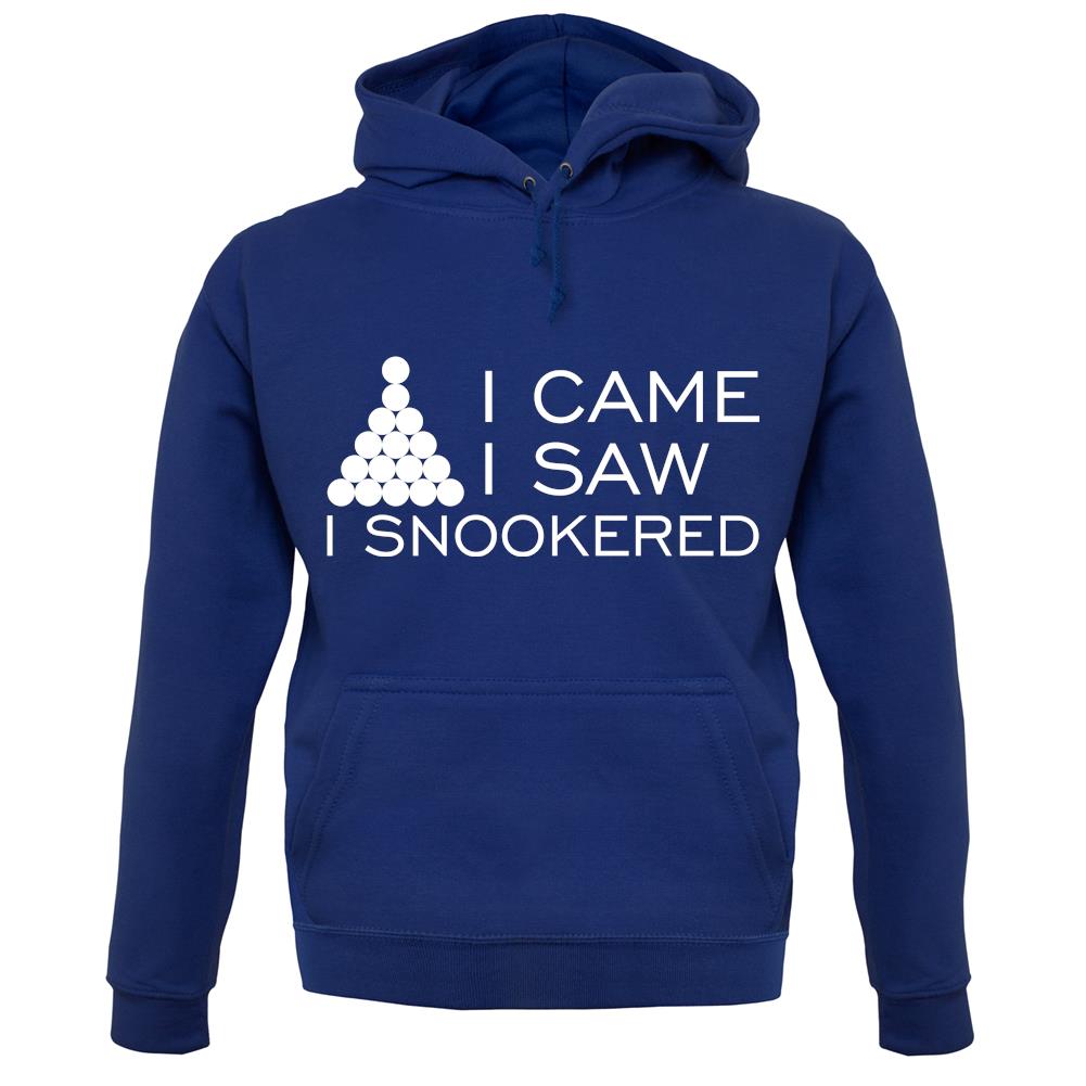 I Came I Saw I Snookered unisex hoodie I Came I Saw I Snookered unisex hoodie