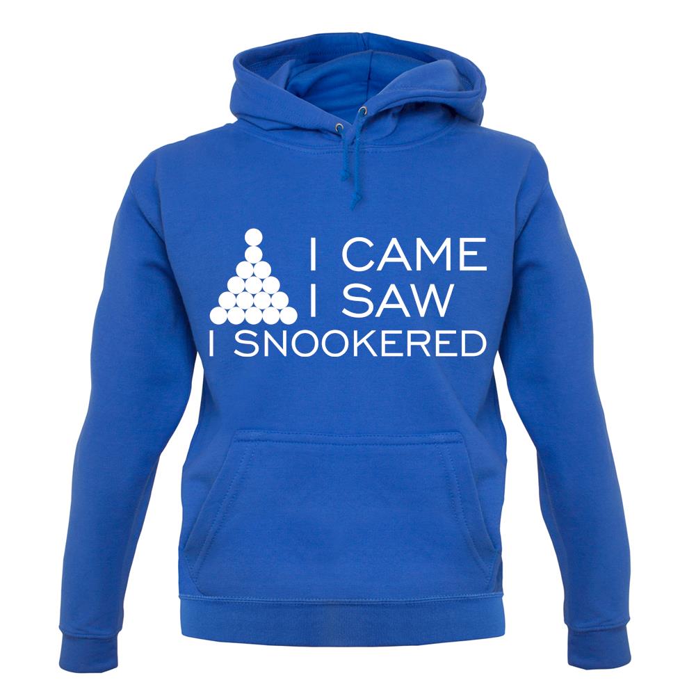 I Came I Saw I Snookered unisex hoodie I Came I Saw I Snookered unisex hoodie