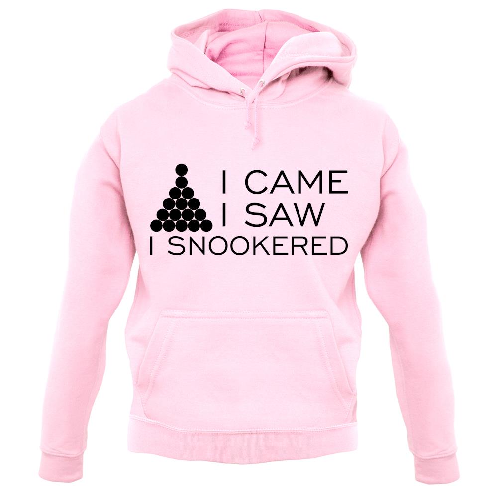 I Came I Saw I Snookered unisex hoodie I Came I Saw I Snookered unisex hoodie