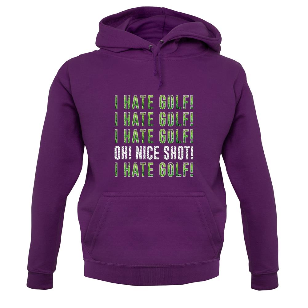I Hate Golf unisex hoodie I Hate Golf unisex hoodie