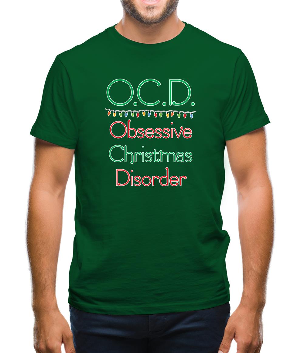 Obsessive Christmas Disorder Mens T-Shirt Obsessive Christmas Disorder Mens T-Shirt