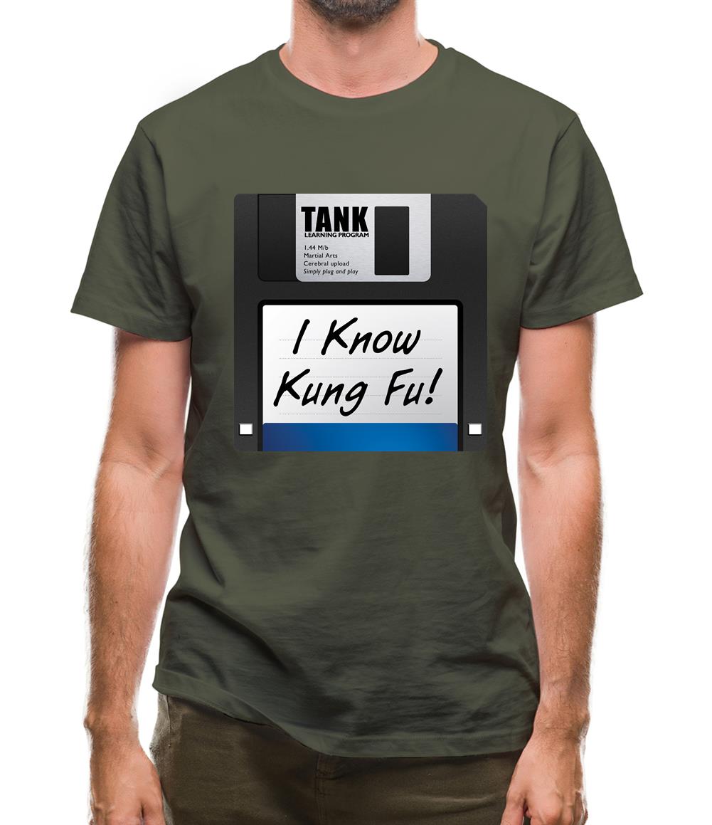 I Know Kung Fu Mens T-Shirt I Know Kung Fu Mens T-Shirt