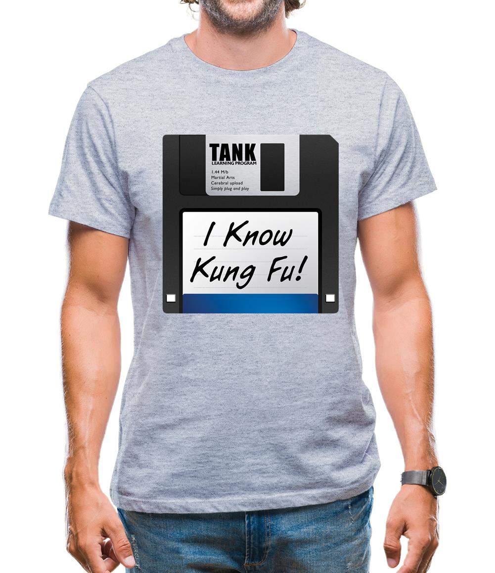 I Know Kung Fu Mens T-Shirt I Know Kung Fu Mens T-Shirt