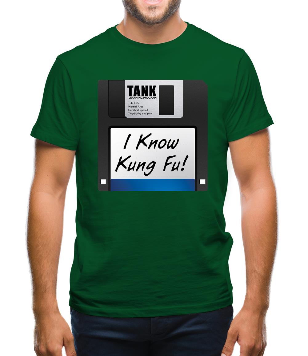 I Know Kung Fu Mens T-Shirt I Know Kung Fu Mens T-Shirt
